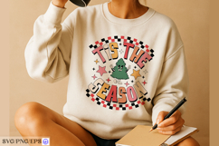 Tis the Season Christmas SVG T-shirt Design Product Image 4