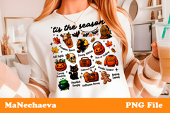 &#039;Tis the Season Halloween Clipart | Fall Sublimation PNG Product Image 1