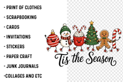 Tis The Season Christmas Png Product Image 3