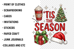 Tis The Season Christmas PNG Product Image 3