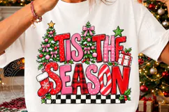 Tis the Season Christmas PNG Product Image 1