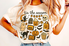 Tis The Season PNG, Ghost PNG, Halloween PNG, Spooky PNG Product Image 2