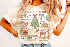 Tis The Season PNG, Santa Claus PNG, Merry Christmas PNG Product Image 2