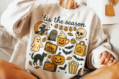 Tis The Season PNG, Ghost PNG, Halloween PNG, Spooky PNG Product Image 3