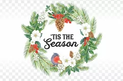 Tis the Season png Christmas Sublimation Sign Product Image 2