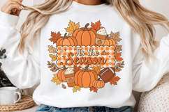 Tis the Season Fall Pumpkin PNG Product Image 2