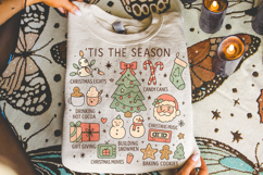 Tis The Season PNG, Santa Claus PNG, Merry Christmas PNG Product Image 4