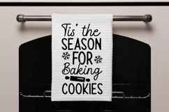 Tis' the season for SVG, Kitchen Towels SVG Design Product Image 2