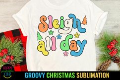 Tis the Season Groovy Christmas Sublimation I Retro Christmas PNG