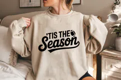 'Tis the Season SVG | American Football SVG Product Image 2
