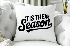 'Tis the Season SVG | American Football SVG Product Image 5