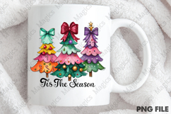 Tis The Season Png, Christmas Tree Png Product Image 4
