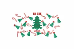 tis the season starbucks 16oz hot cup tumbler wrap svg presized template for tumbler grande suitable for cricut and silhouette
