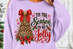 Tis the Season to Be Jolly Christmas PNG Product Image 5