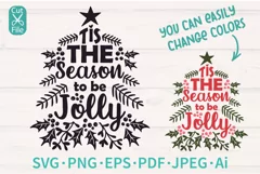Tis The Season To Be Jolly SVG For Silhouette