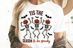 Tis The Season To Be Spooky PNG, Funny Spooky PNG, Retro Product Image 1