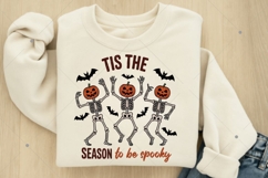 Tis The Season To Be Spooky PNG, Funny Spooky PNG, Retro Product Image 6