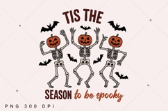 Tis The Season To Be Spooky PNG, Funny Spooky PNG, Retro Product Image 2