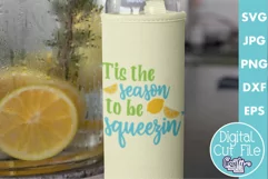 Tis The Season To Be Squeezing | Funny Summer Svg Design Product Image 1
