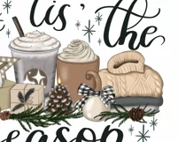 Tis The Season | Winter Illustration | Hand Drawn Png Product Image 7