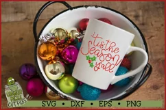 Tis the Season Y'all Christmas SVG File Product Image 4