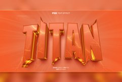 Titan 3D editable text effect Product Image 1