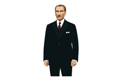 Mustafa Kemal Ataturk, Vector Illustration, an ideal illustr Product Image 1