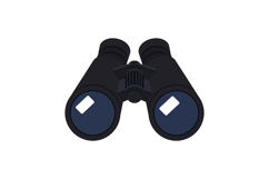 Binoculars close up optical device for viewing distant objec Product Image 1