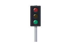 Traffic light vector illustration with red yellow green sign Product Image 1