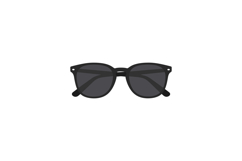 Stylish black sunglasses with a minimal design in vector art Product Image 1