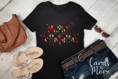 Merry Christmas, 5designs, PNG, T-shirt, mug, sublimation Product Image 9