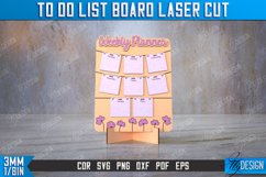 To Do List Board Laser Cut Bundle| Weekly Planner SVG Design Product Image 6