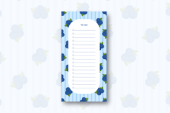 To do list template with blueberries | To do list Product Image 1