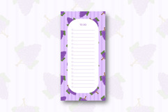 To do list template with grapes| To do list Product Image 1