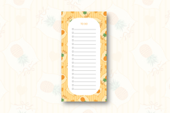 To do list template with Pineapple Stripe | To do list Product Image 1