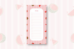 To do list template with Watermelons | To do list Product Image 1