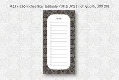 Ogee Pattern To Do List Template | To do list Product Image 1