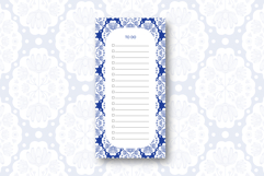 Scandinavian Flower To Do List | To do list Product Image 1