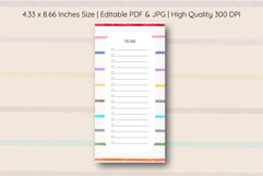 Watercolor Colorful Stripe To Do List | To do list Product Image 1
