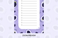 To do list template with blackberries stripe | To do list Product Image 2