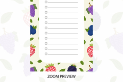 To do list template with Berries Stripe | To do list Product Image 3