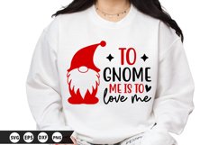 To Gnome Me is to Love Me - Valentine SVG Design Product Image 1