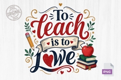 Teacher PNG Bundle, Back to School Product Image 8