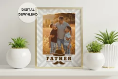 To The Worlds Best Father Photograph Wall Art Template Product Image 2
