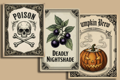 Halloween Apothecary Labels Bundle Product Image 4