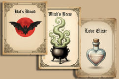 Halloween Apothecary Labels Bundle Product Image 3