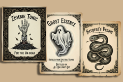 Halloween Apothecary Labels Bundle Product Image 2