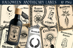 Halloween Apothecary Labels Bundle Product Image 1