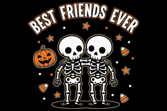 Best Friends Ever Halloween Skeletons Product Image 2