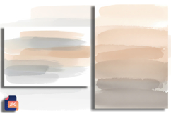 Warm Neutral Watercolor Wash Background Product Image 1